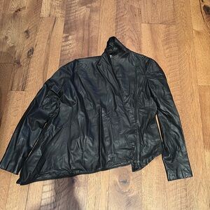 Helmut Lang Woman’s Leather Jacket Size M